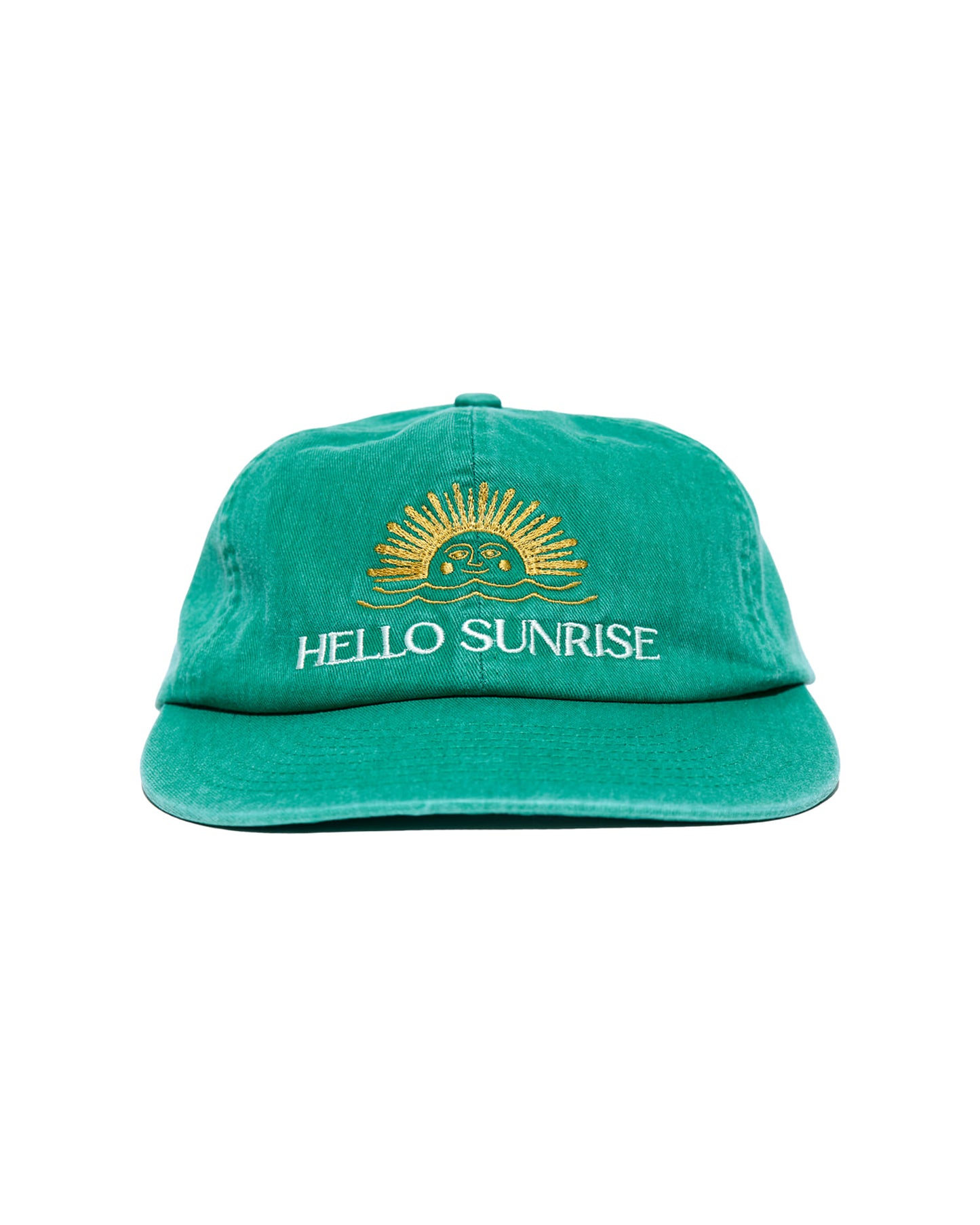 Washed Two Tone Logo 6Panel Cap_Green