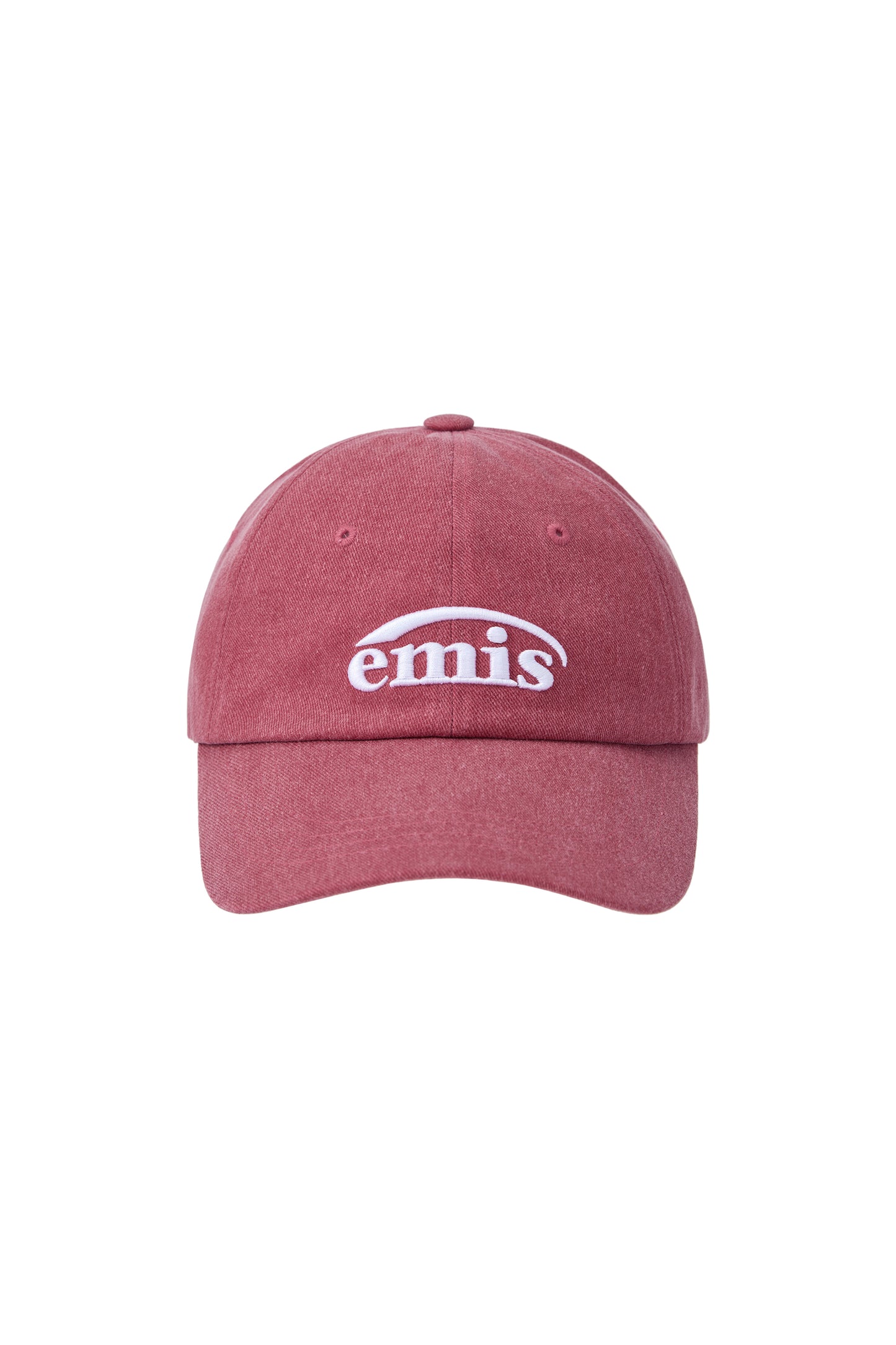 NEW LOGO PIGMENT BALL CAP-RED