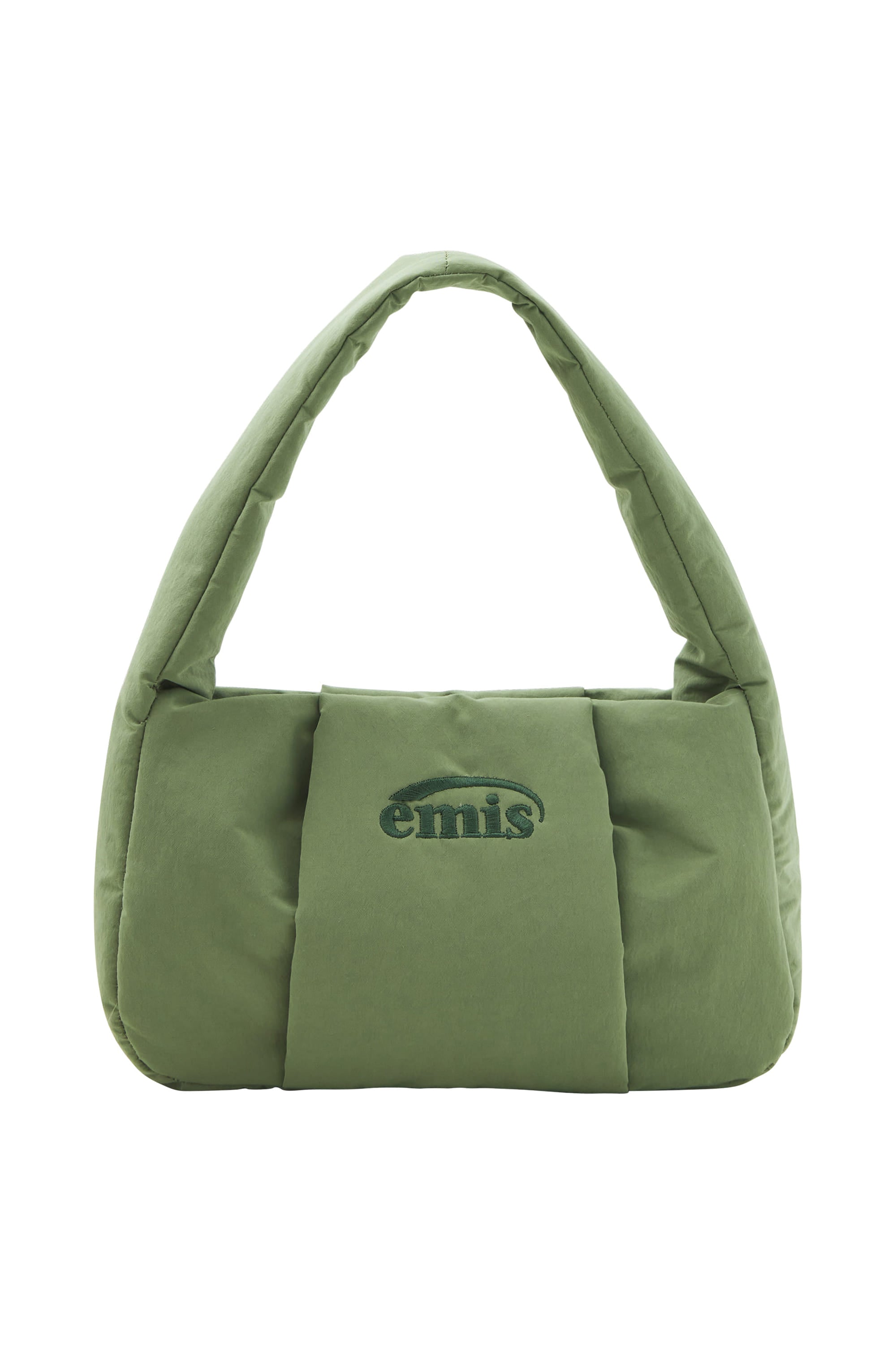 PADDED HOBO BAG-KHAKI