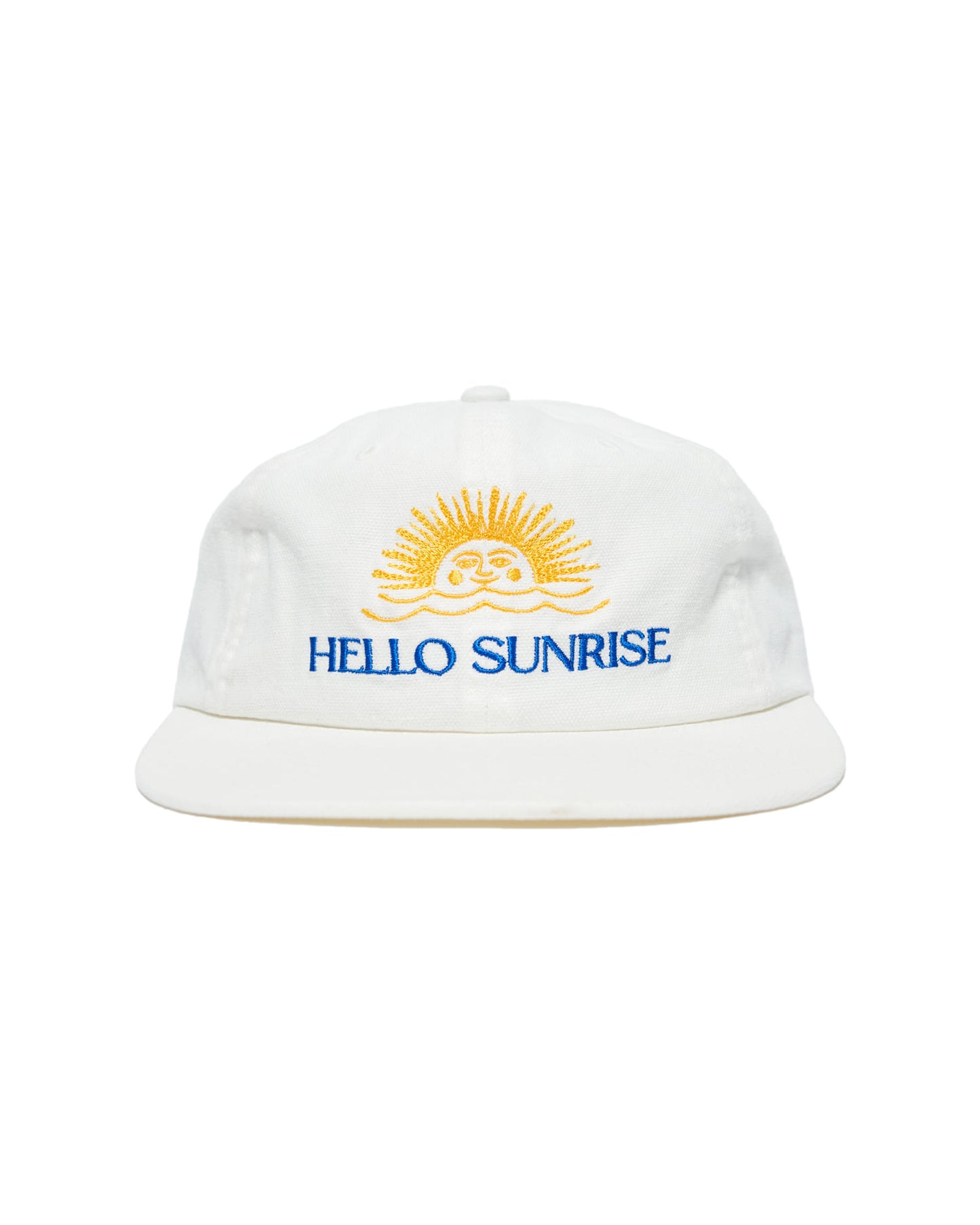 Washed Two Tone Logo 6Panel Cap_Off White