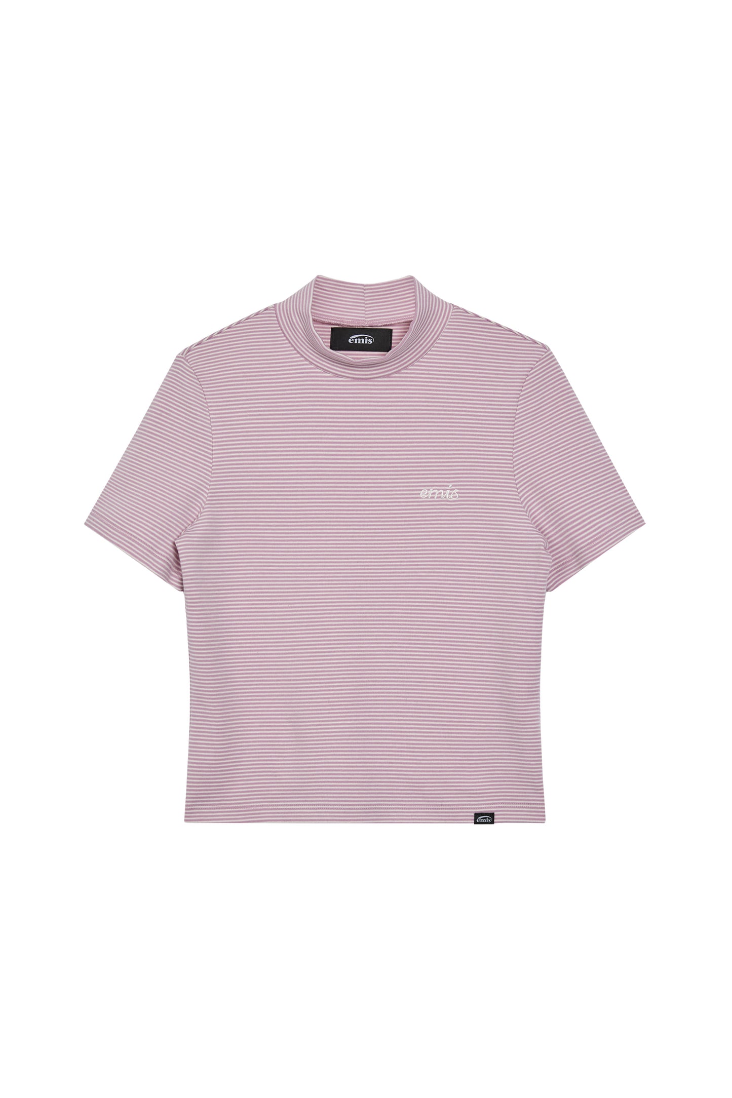 (WOMENS) STRIPE T-SHIRT-PINK