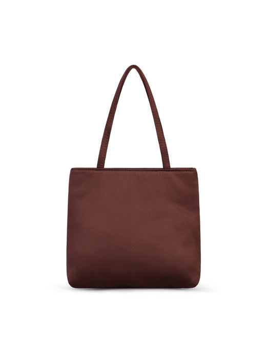 Little Silk Bag Dark Brown