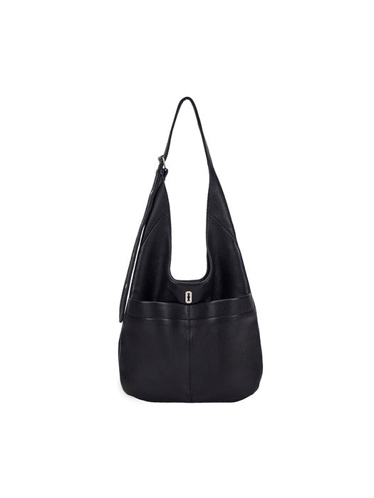 Perfec Bunny Long Shoulder Bag L Black