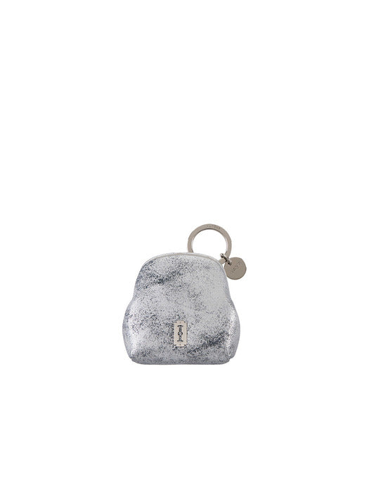 Occam Mini Frame Charm — Vintage Silver