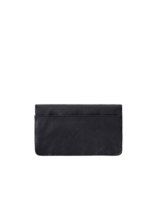 Perfec Zipper Dumbo Pouch — Black