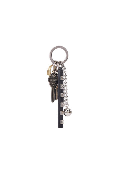 Stud Bundle Key Charm (Black)