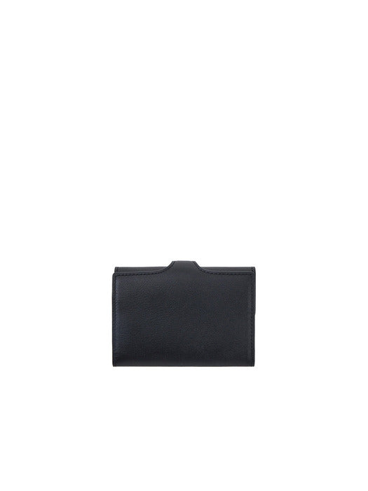 Magpie Snap Card Wallet (Black)