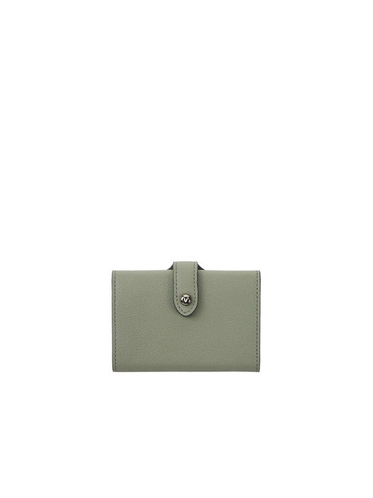 Magpie Snap Card Wallet - Matcha Green