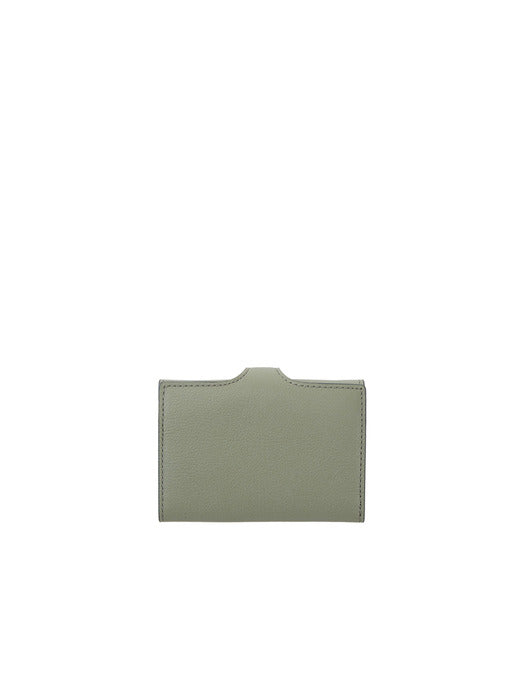 Magpie Snap Card Wallet - Matcha Green