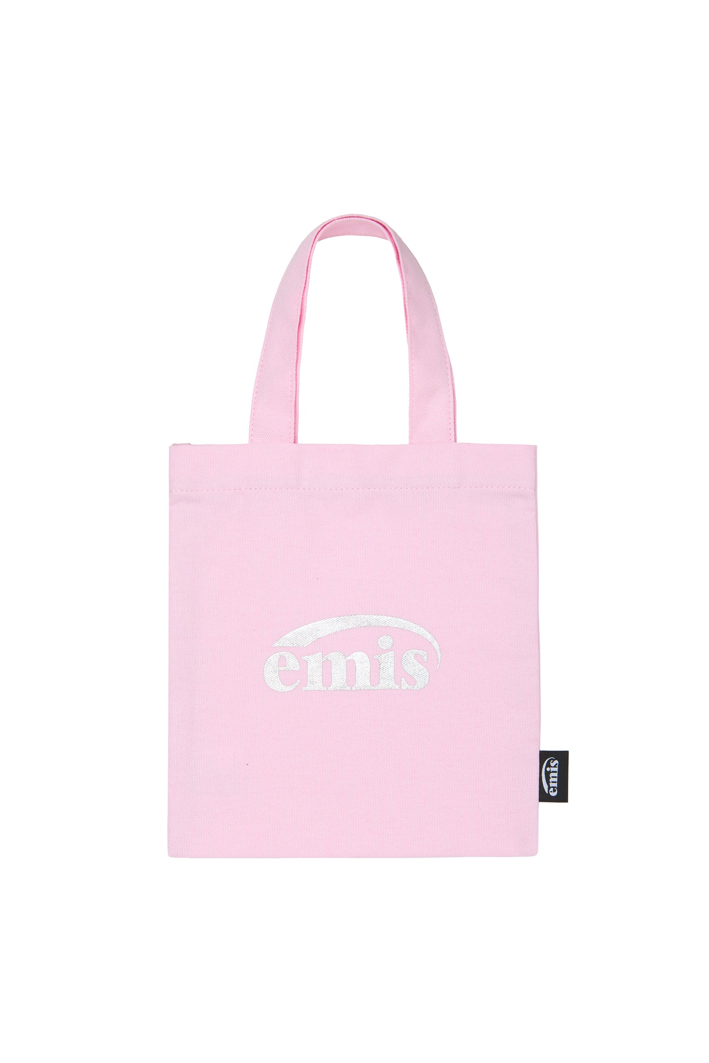 SILVER LOGO MINI ECO BAG-PINK