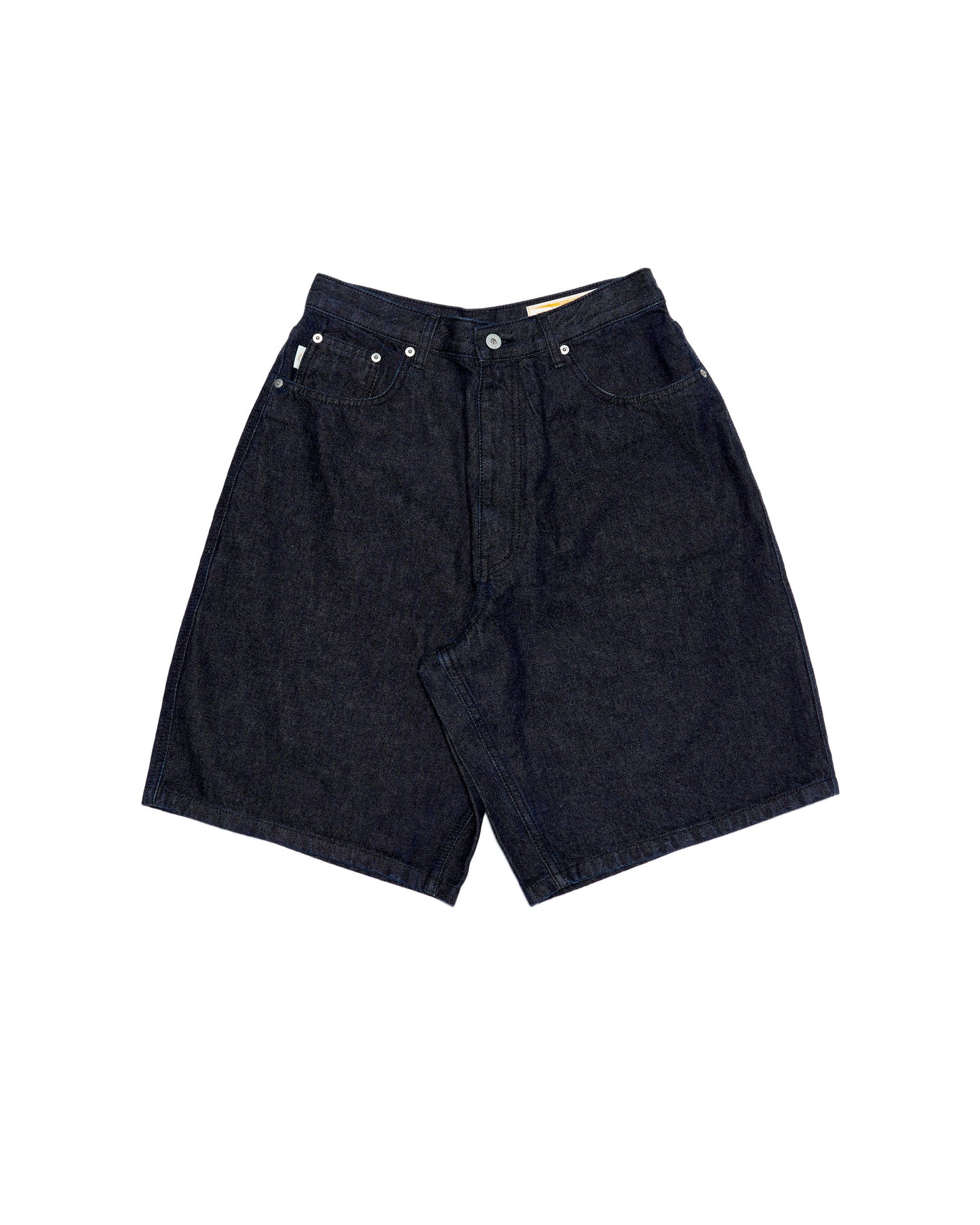 HS Wide Shorts Denim Pants_Navy