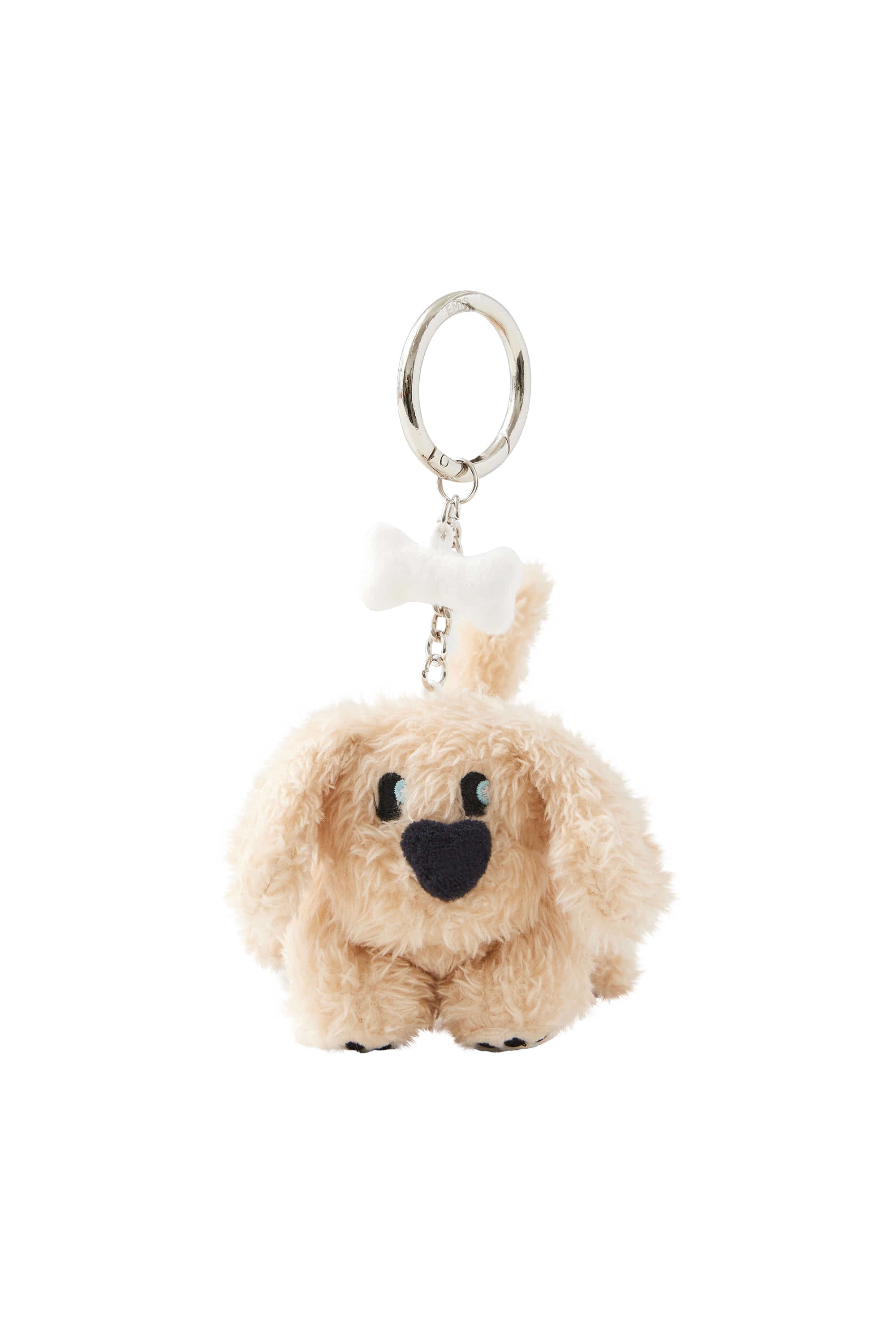 EMIS PUPPY KEYRING-BEIGE