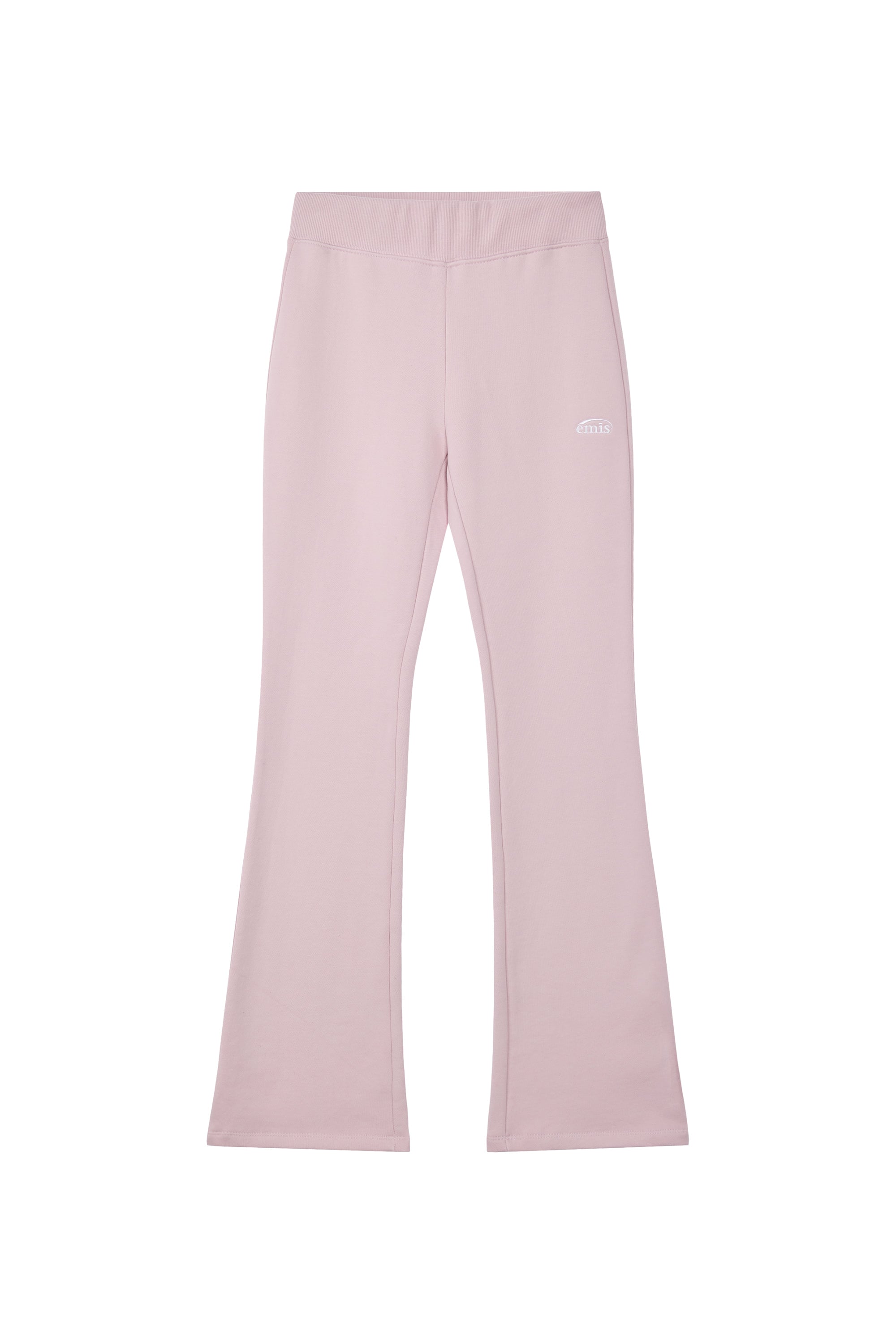 (WOMENS) FLARE SWEAT PANTS-PINK