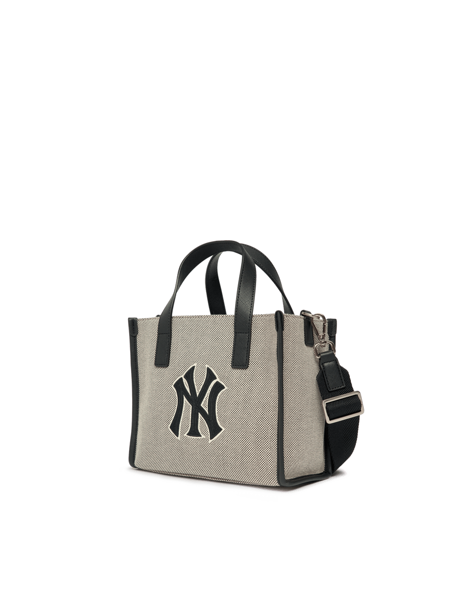 New York Yankees Basic Big Logo Canvas Small Tote Bag – ETA