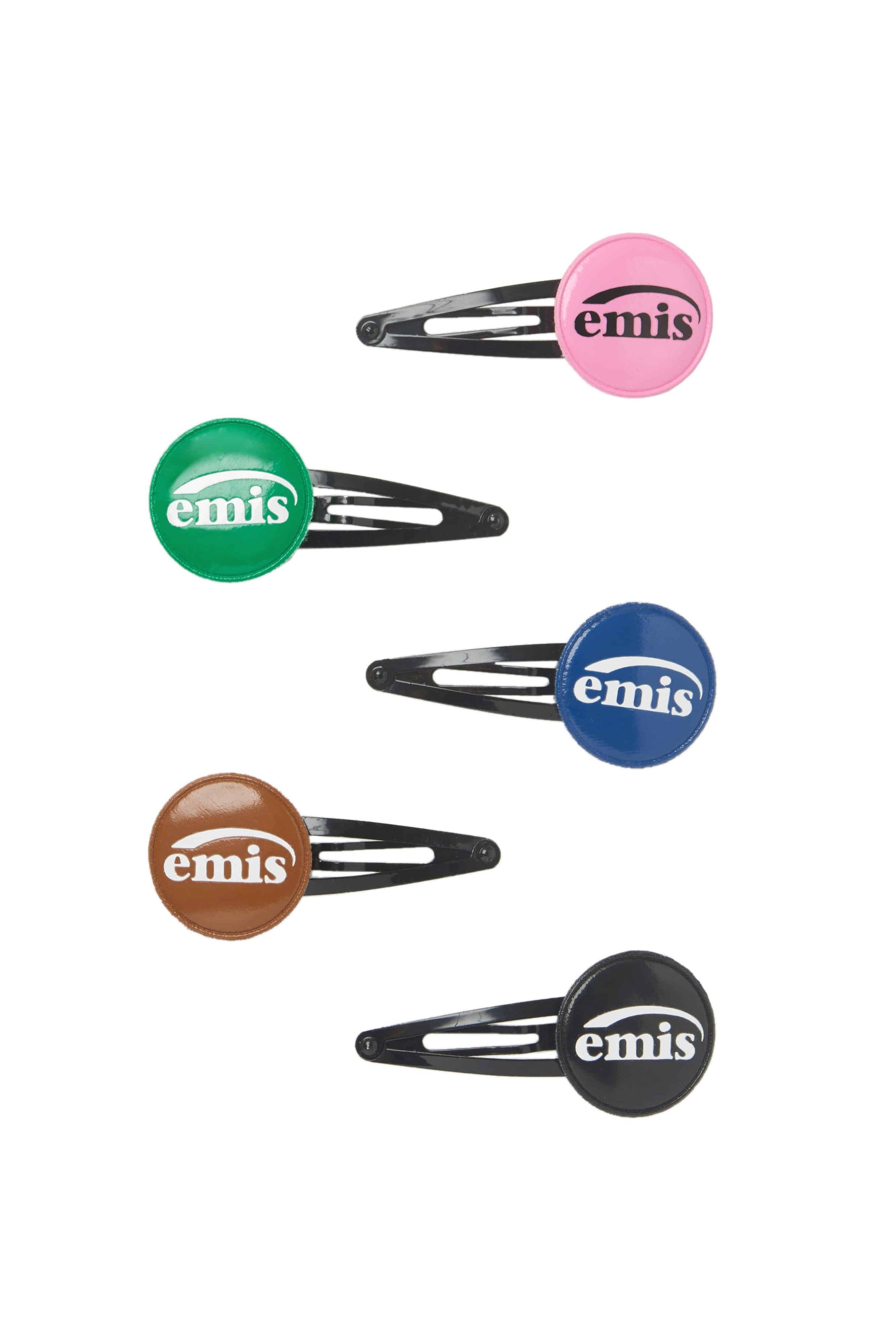 ENAMEL CIRCLE HAIRPIN