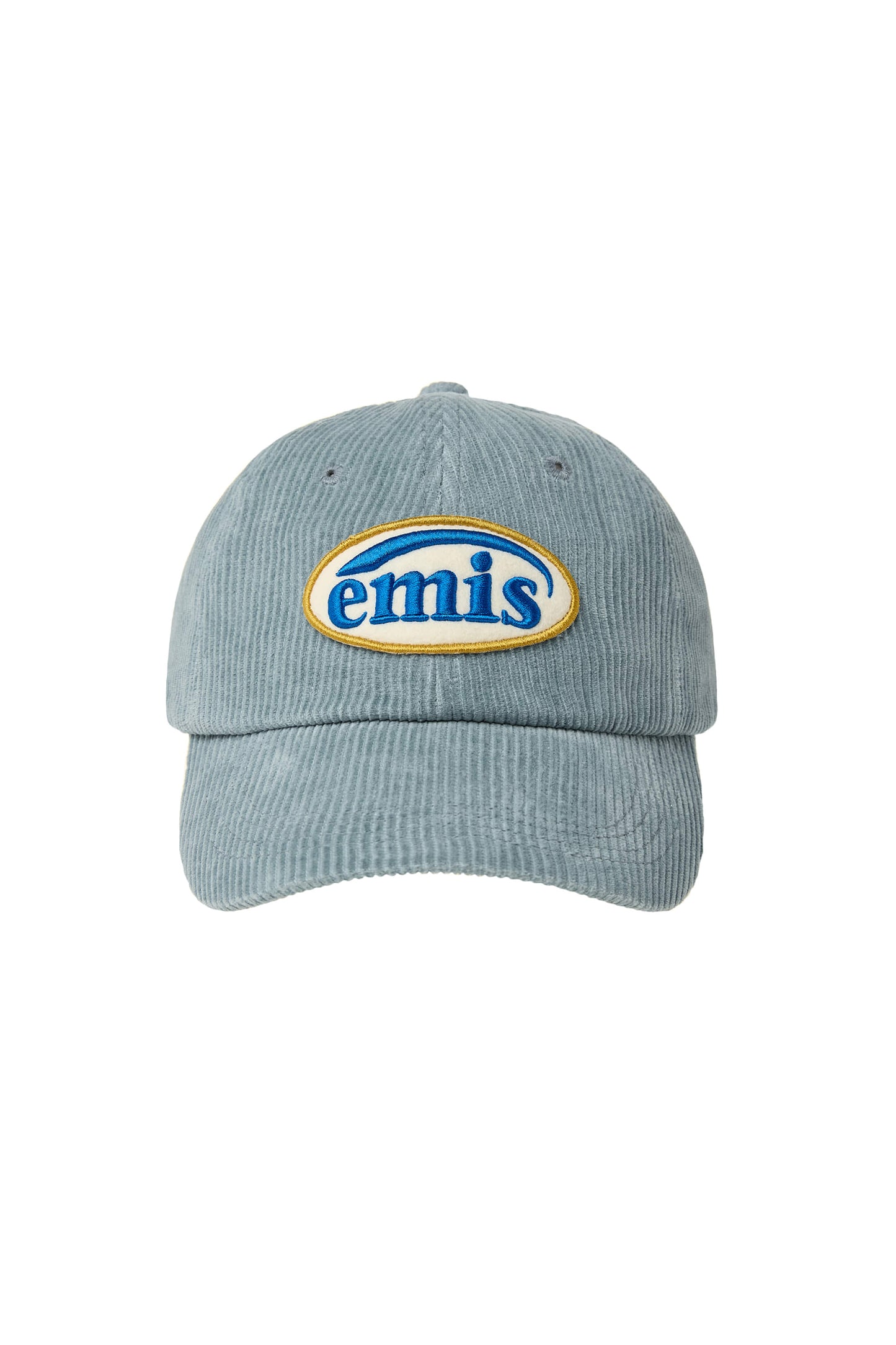 CORDUROY WAPPEN BALL CAP (RENEWAL)-ASH BLUE