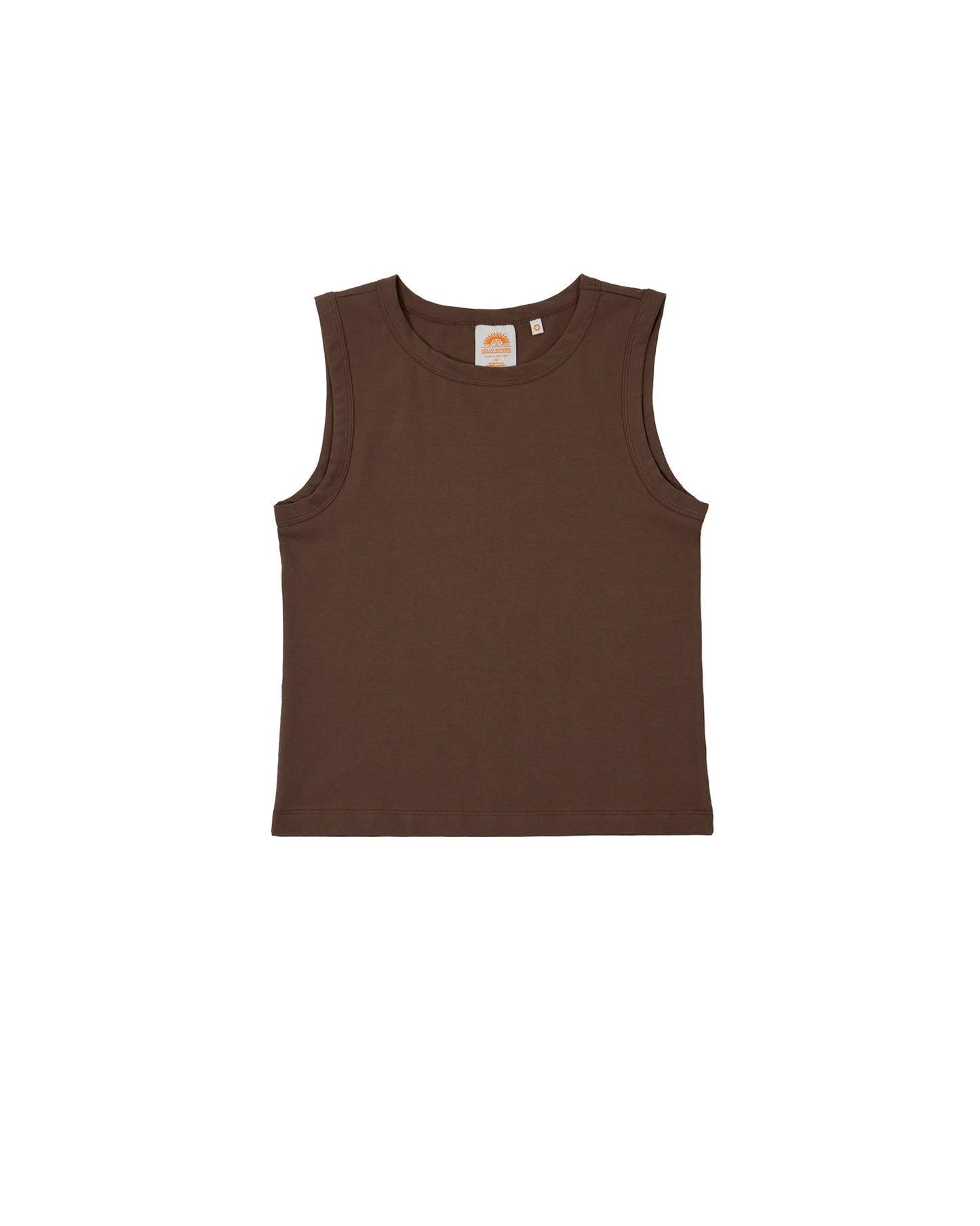 HS Basic Sleeveless (W)_Brown