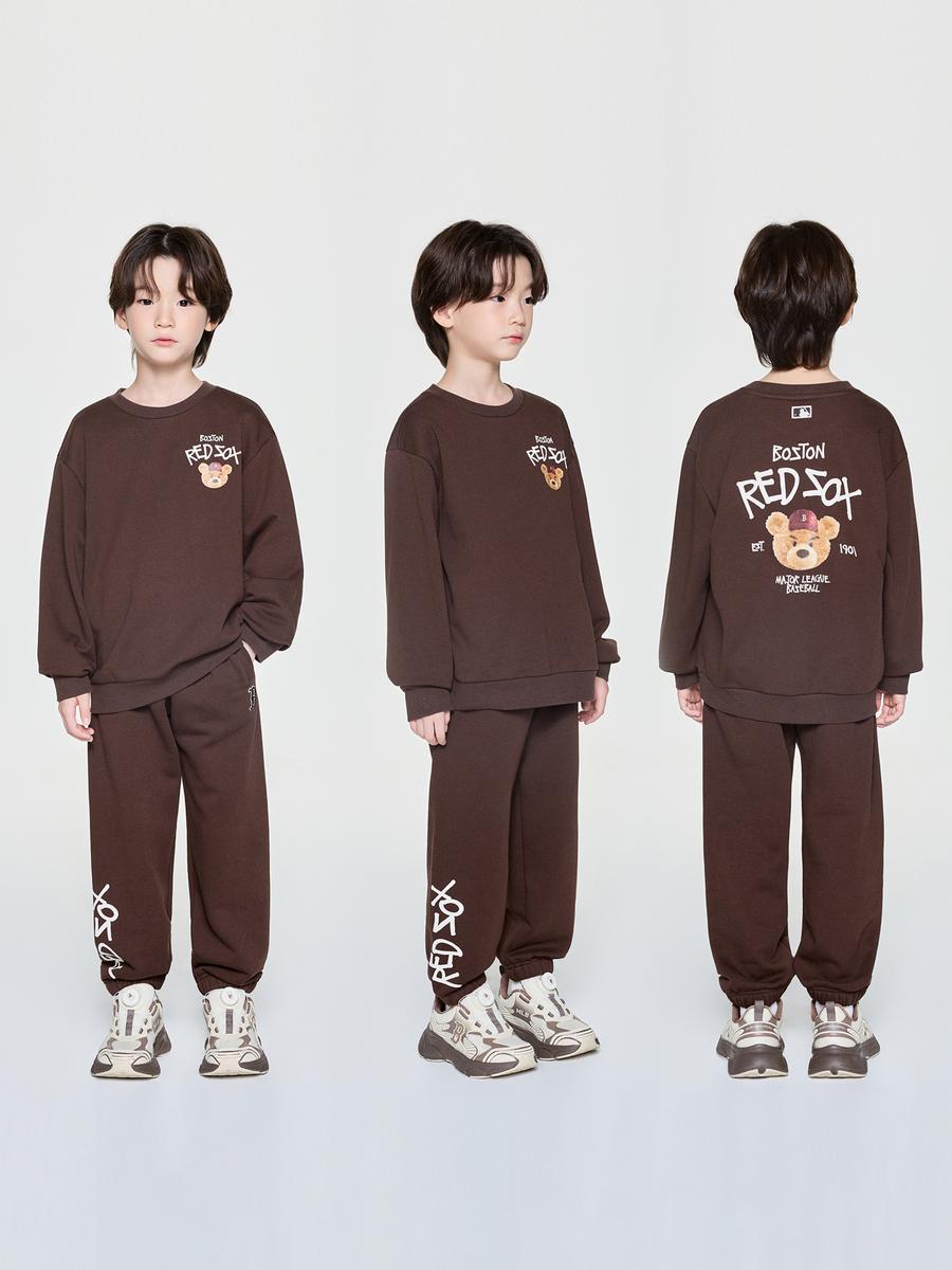 Street Mega Bear Crewneck Set - 보스턴 레드삭스