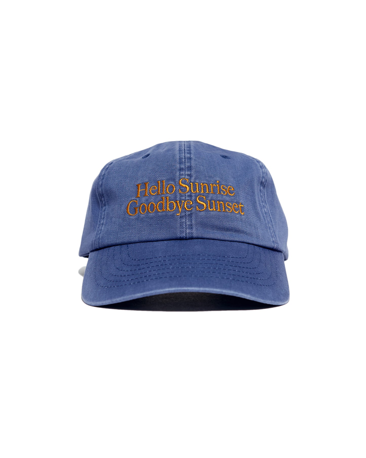 HS Classic Typo Logo Ball Cap_Ocean Blue