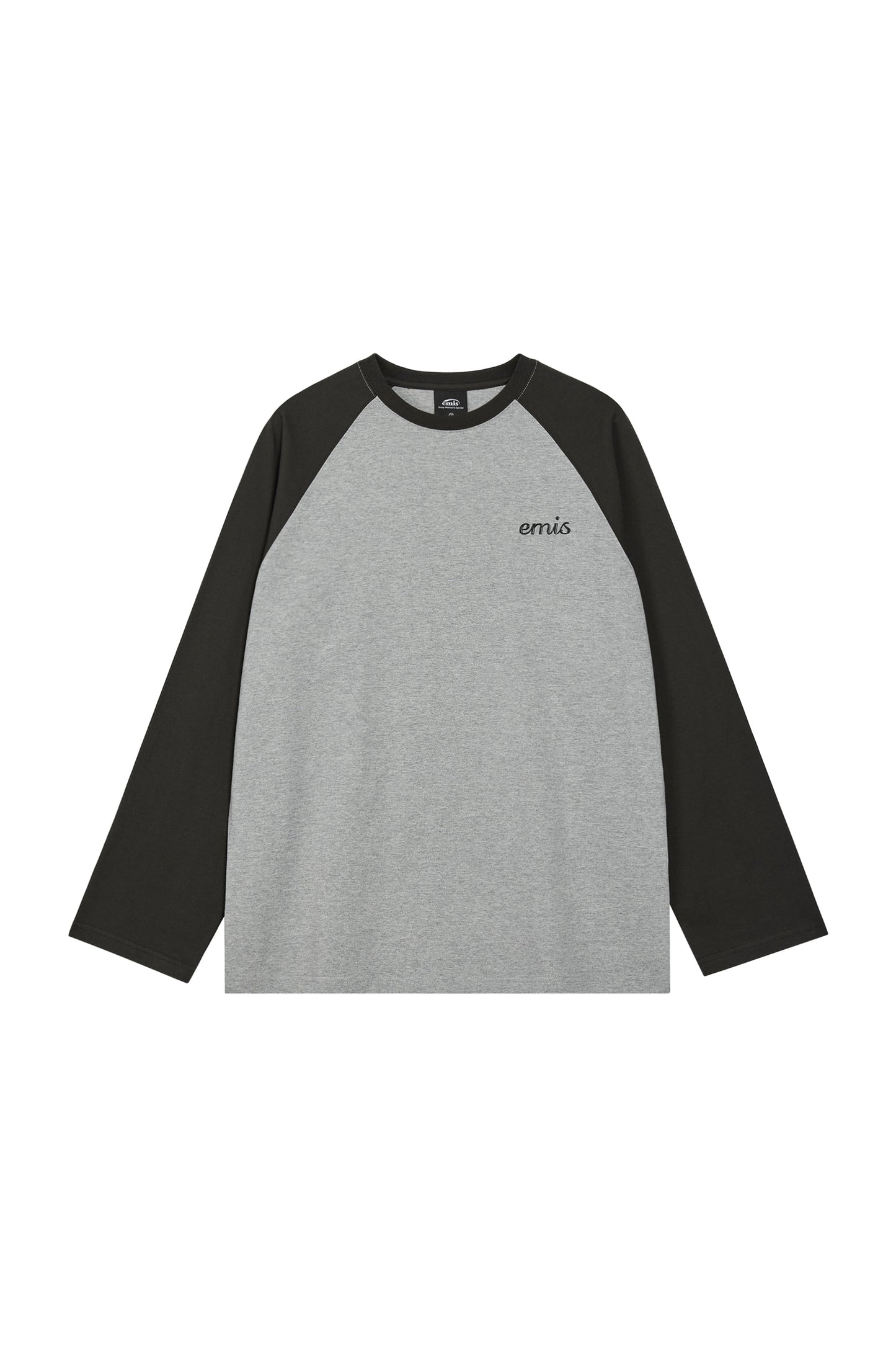 (UNISEX) RAGLAN T-SHIRT-GRAY