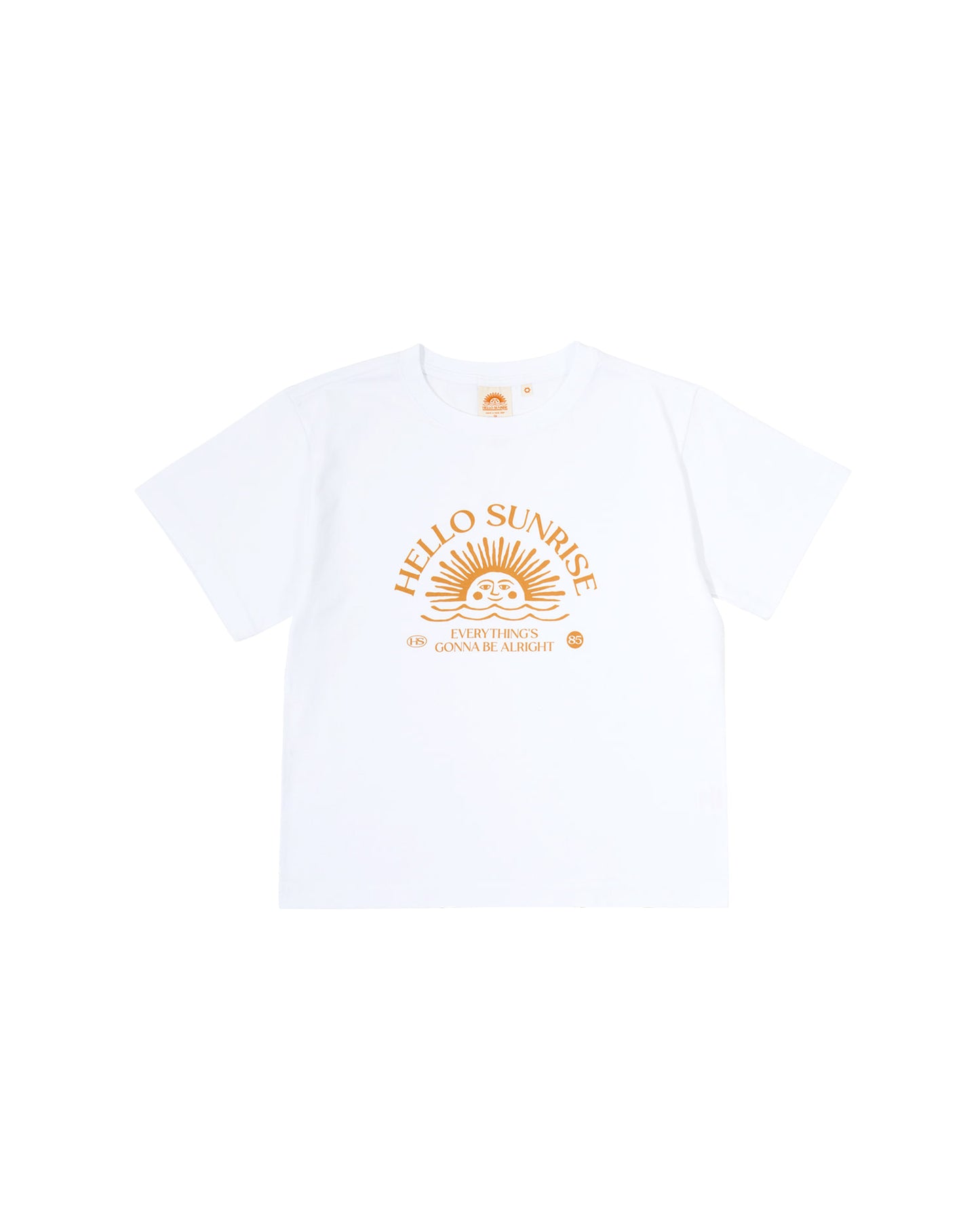 HS Arch Logo Short Sleeve Tee(W)_White