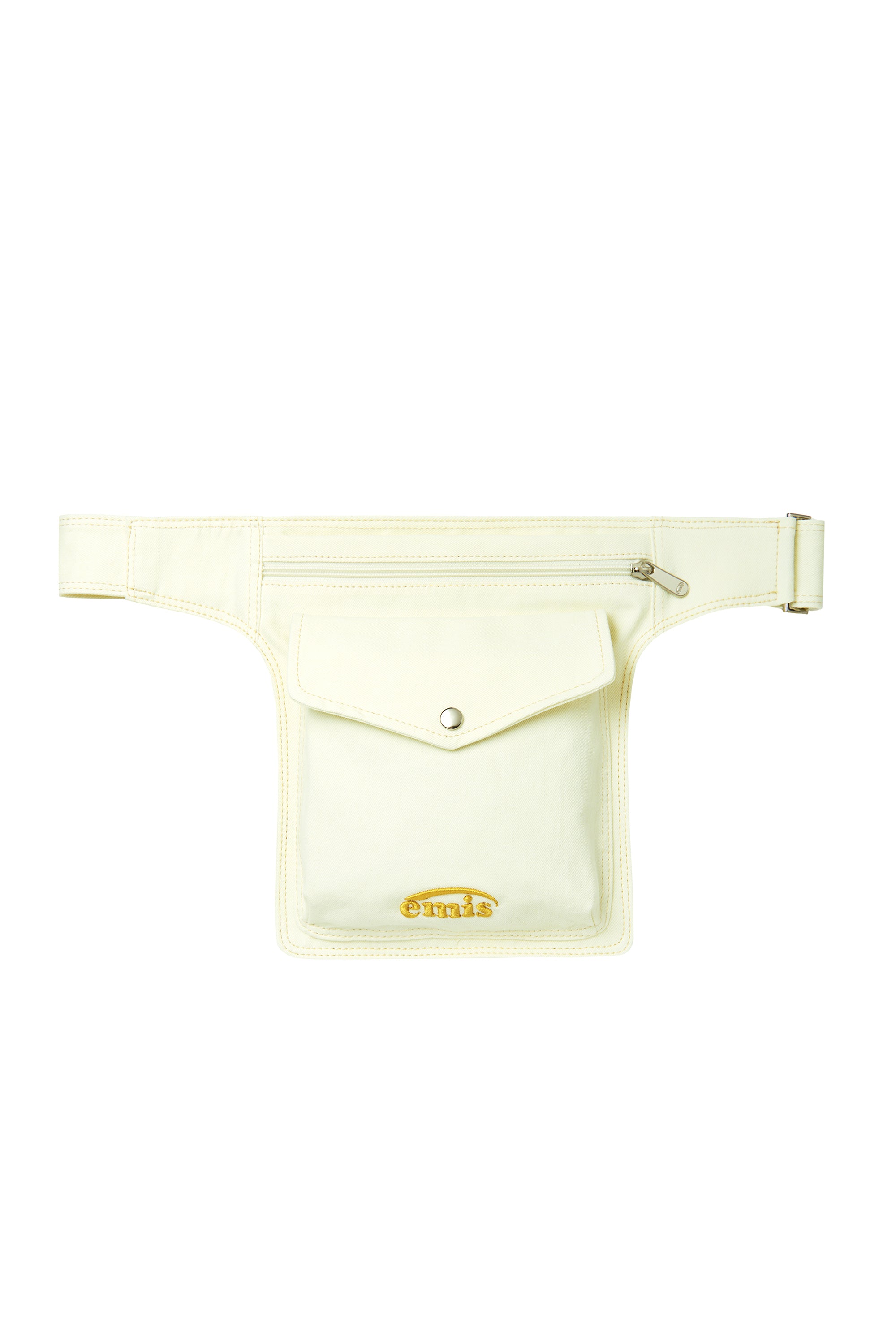 PIGMENT BELT BAG-CREAM