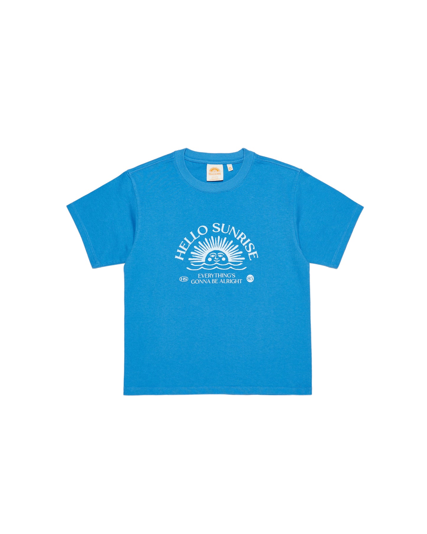 HS Arch Logo Baby Tee (W)_Marlin Blue