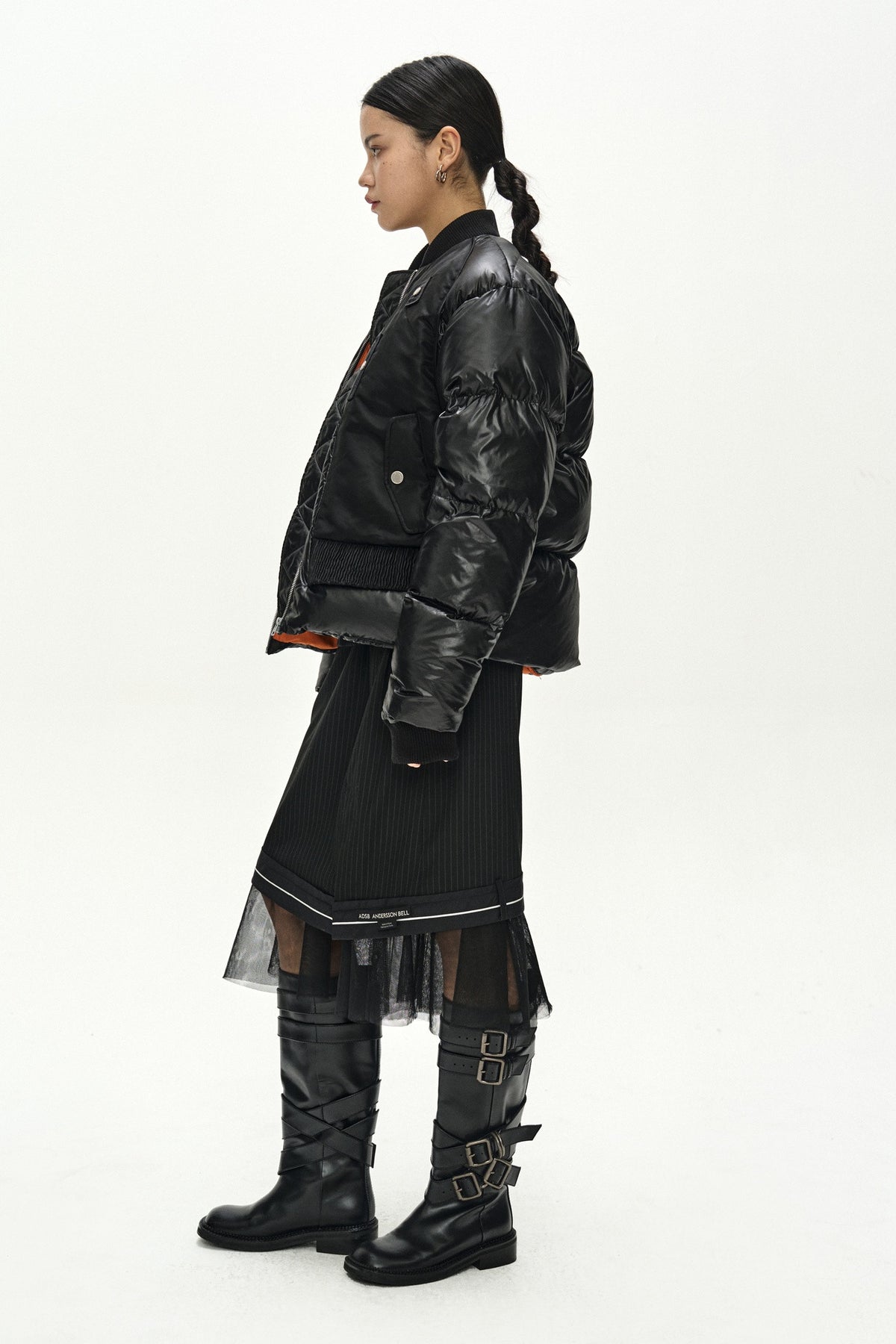 Andersson Bell Unisex Bomber Layered Down Jacket