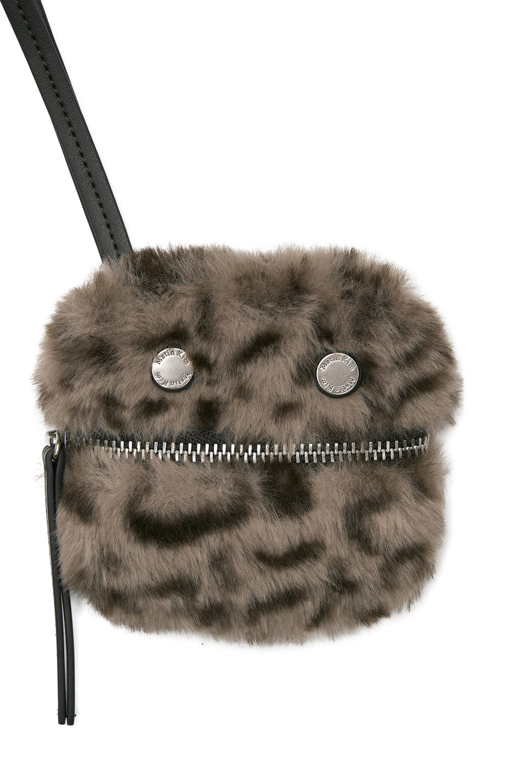 Matinkim Leopard Mini Pouch IN Grey