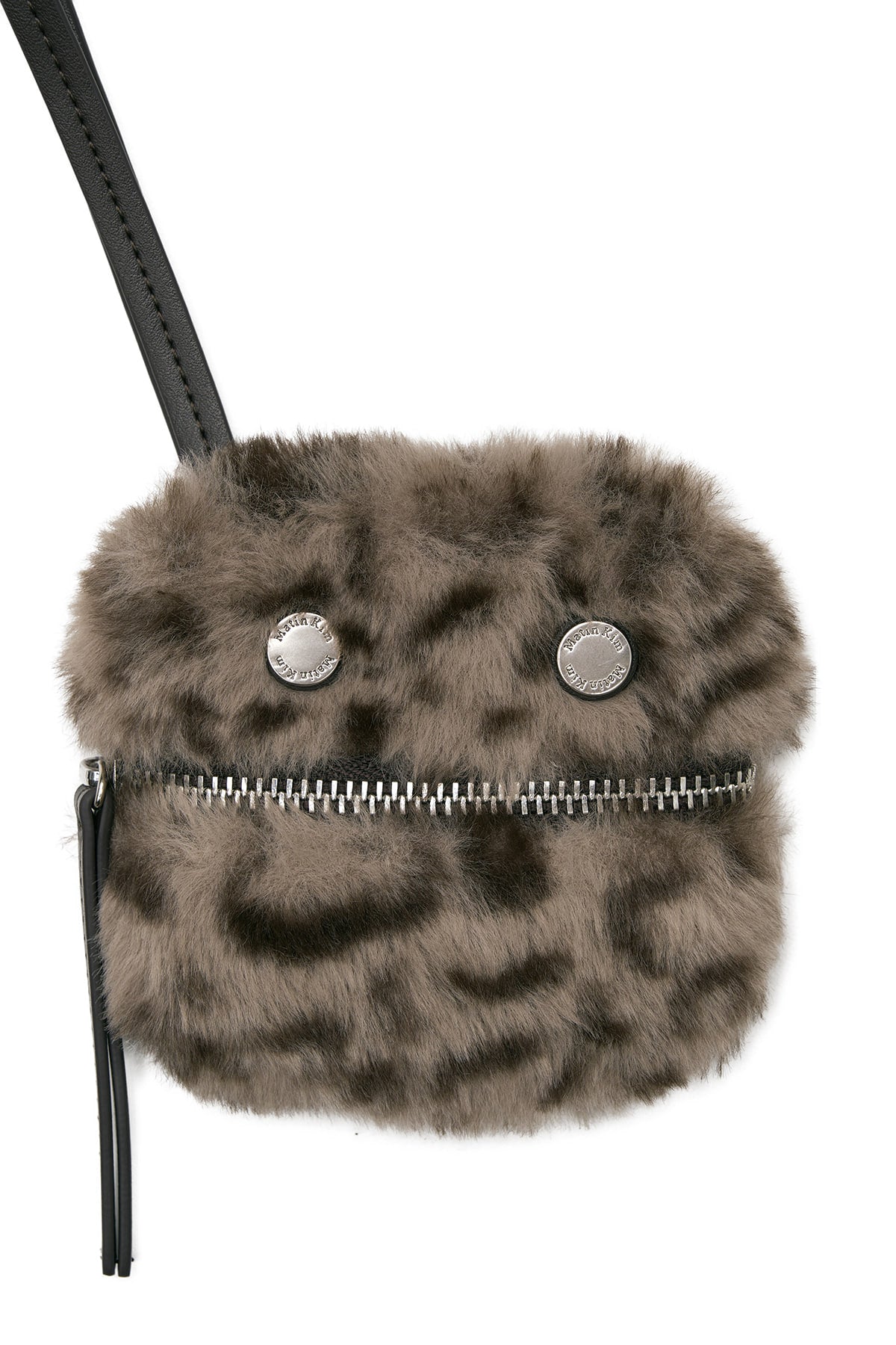 Matinkim Leopard Mini Pouch IN Grey
