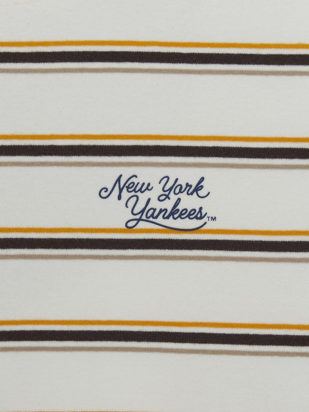 MLB Korea Women's Sportive Stripe Crop T-Shirts