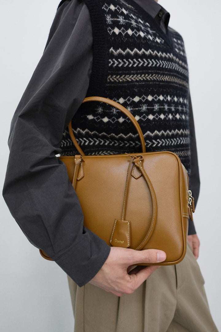 Dunst Classic 28 Leather Bag Tan