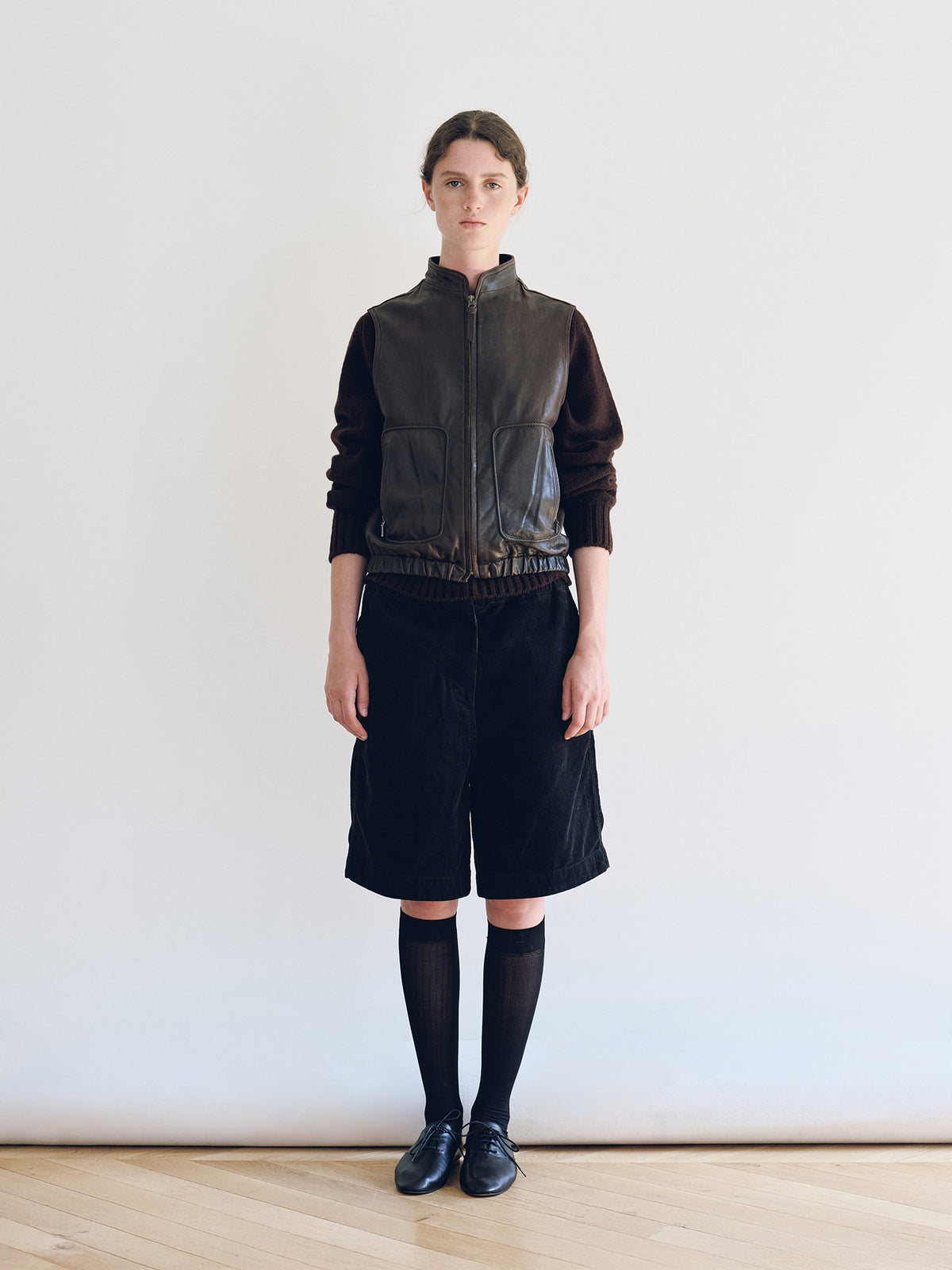 Nothing Written Heritage leather vest (Dark mocha)