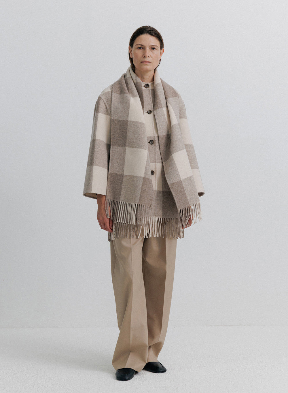 Kindersalmon Annika Coat Beige