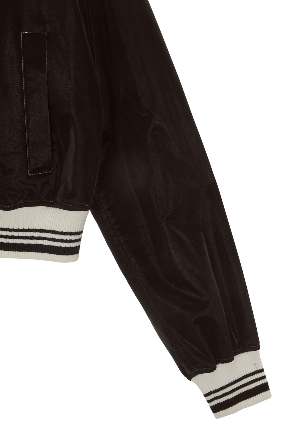 Matinkim Coating Stadium Jumper For Women IN Dark Brown