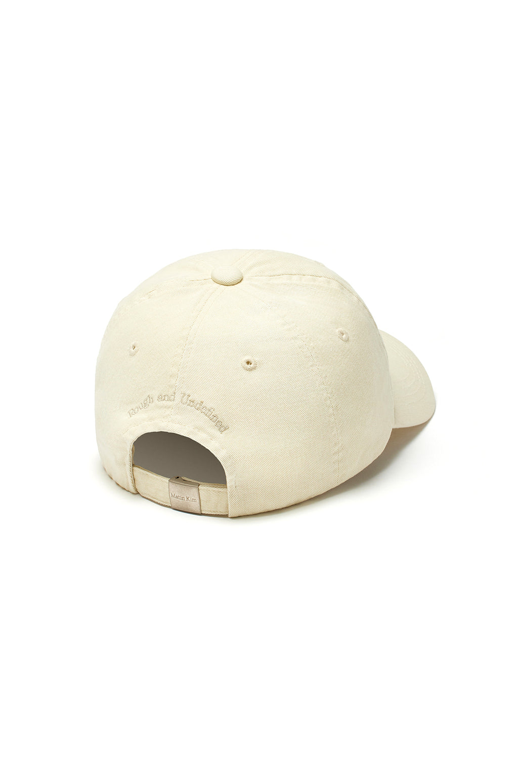 [matinkim] MATIN LOGO WASHED BALL CAP IN LIGHT BEIGE