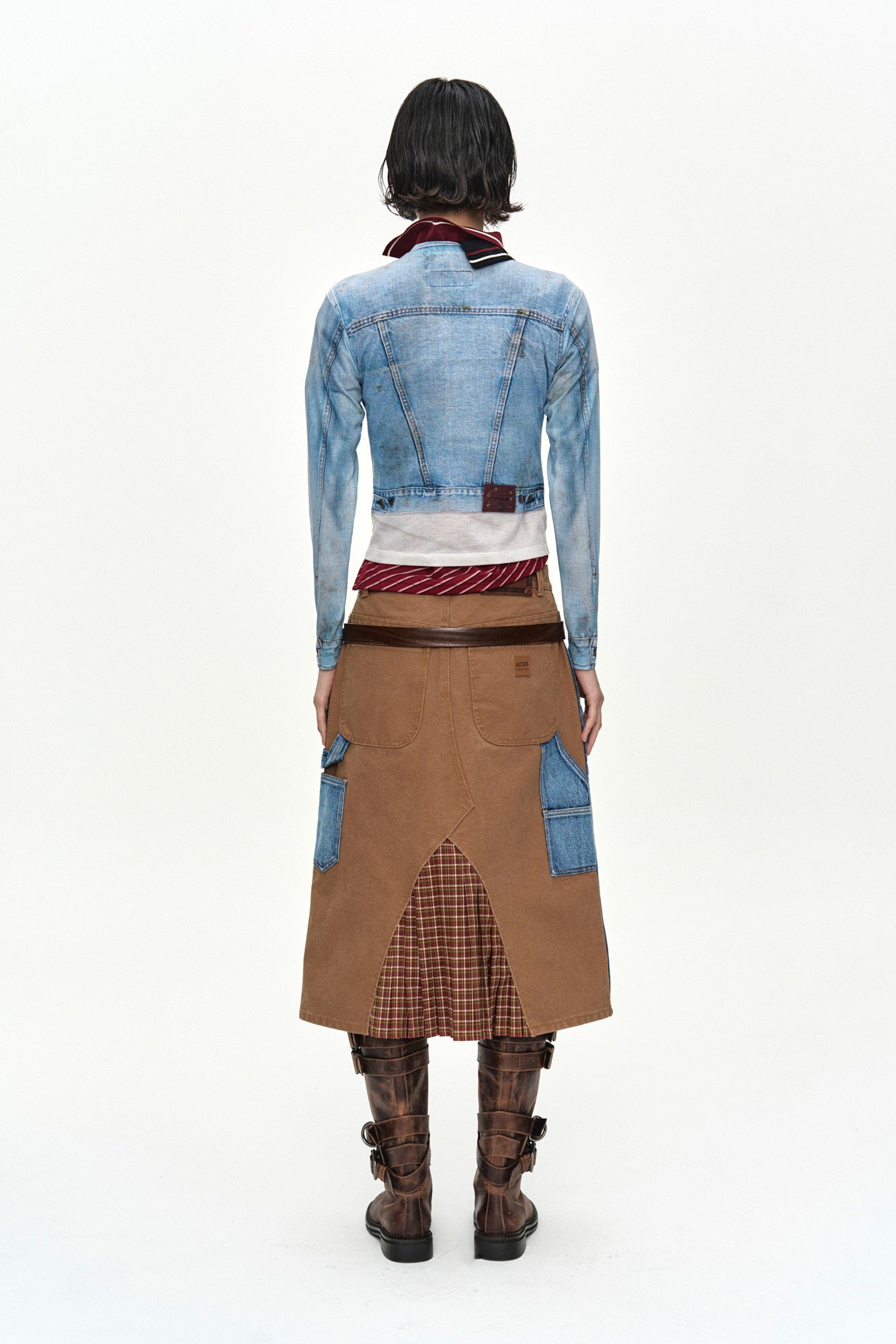 Andersson Bell Unisex Denim Jacketed Trompe-L’Oeil L/S T-Shirt