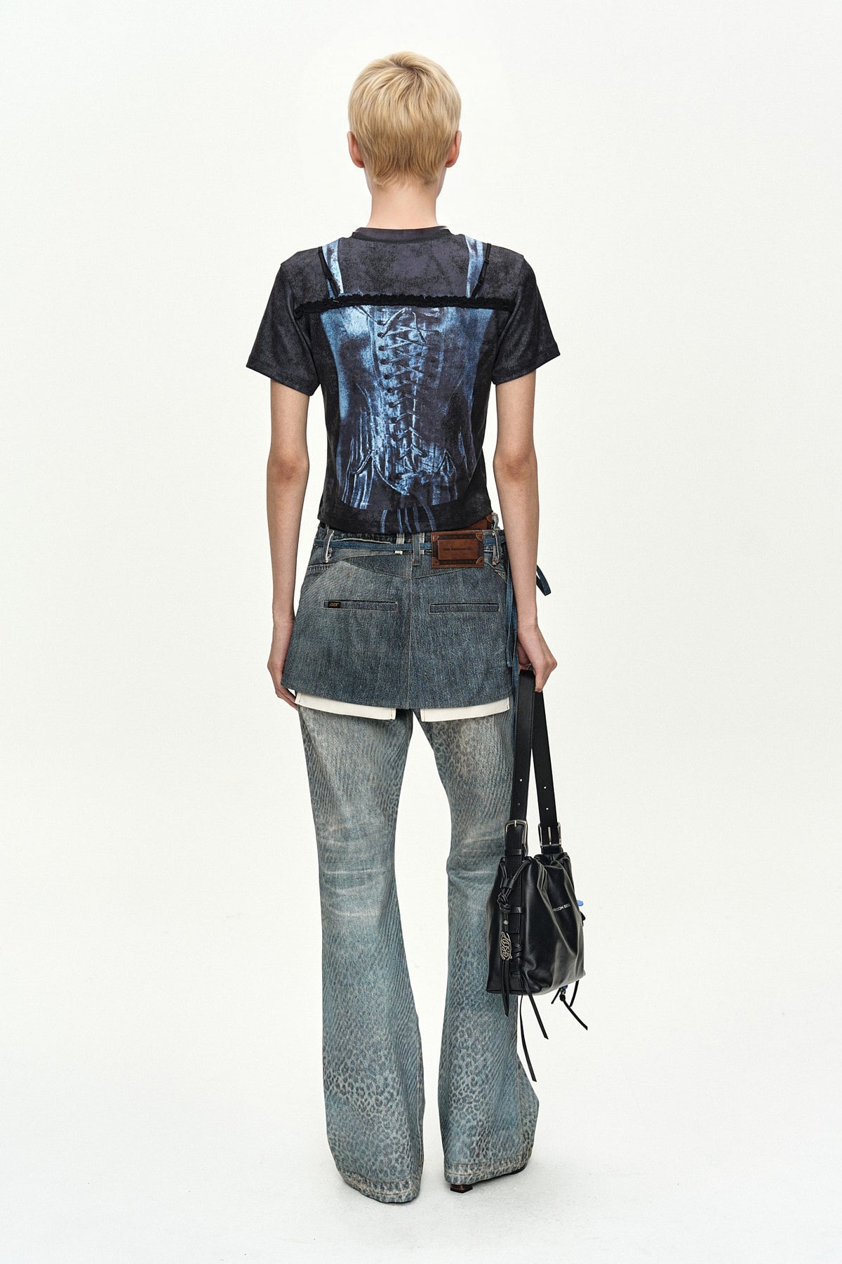 Andersson Bell Lingerie Trompe-L'Oeil Graphic T-Shirt