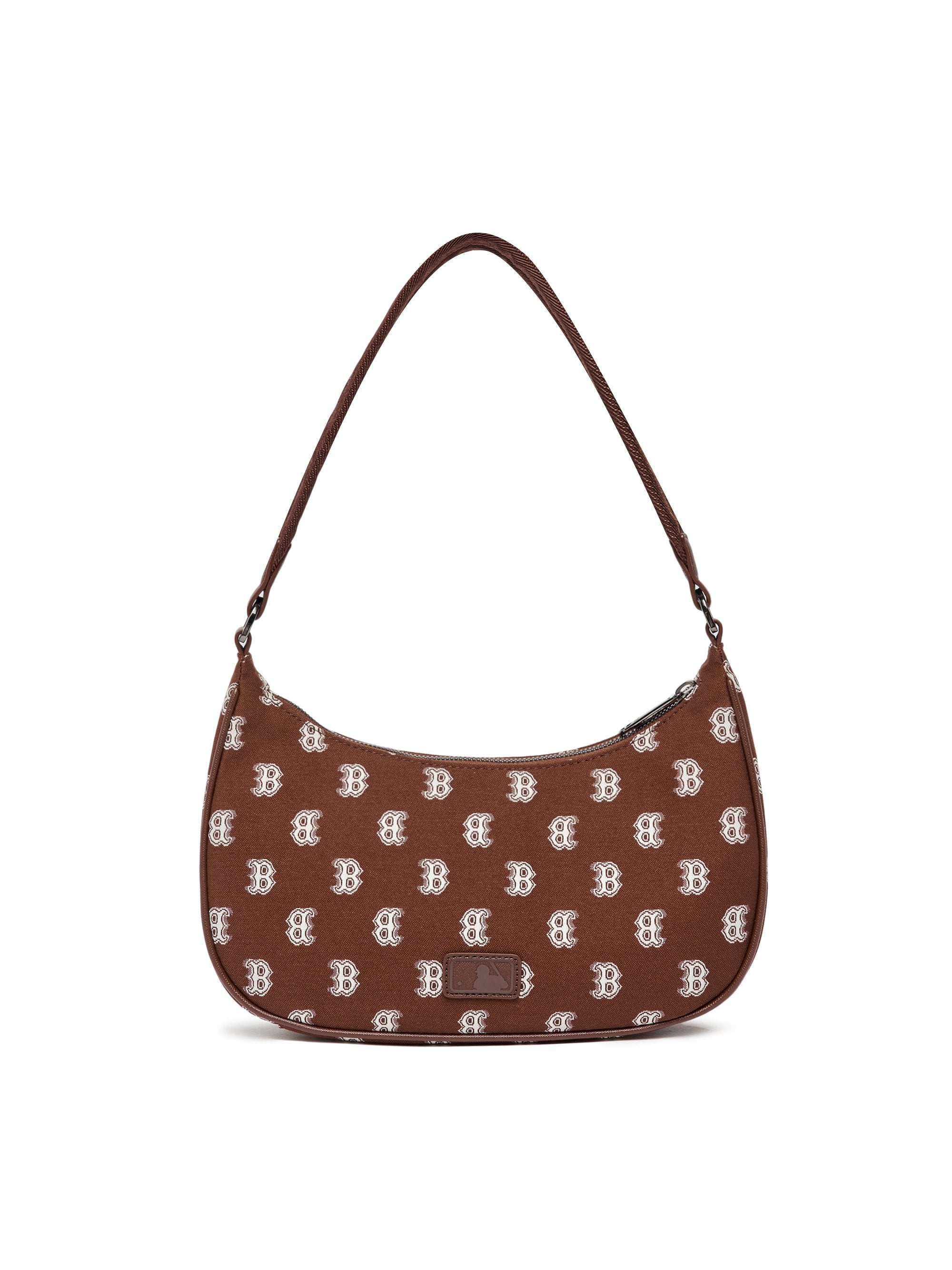 MLB Korea Classic Monogram Jacquard Hobo Bag