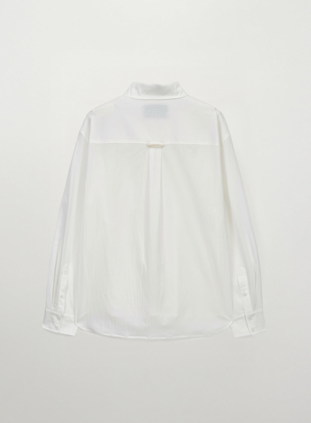 Satur Seersucker Pocket Shirt - White