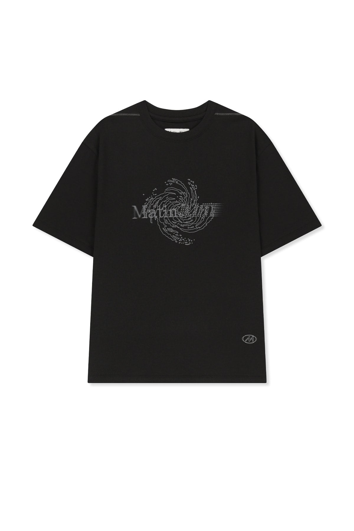 Matinkim Matin Pace Vortex Graffiti Top IN Black
