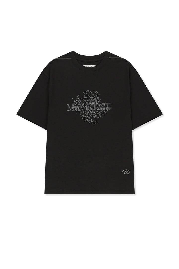 Matinkim Matin Pace Vortex Graffiti Top IN Black