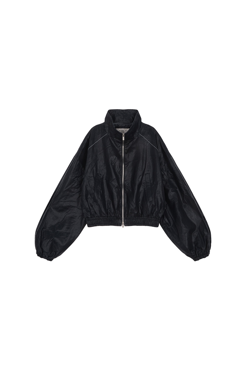 [matinkim] MATIN ROUGH COATING CROP BOMBER IN NAVY