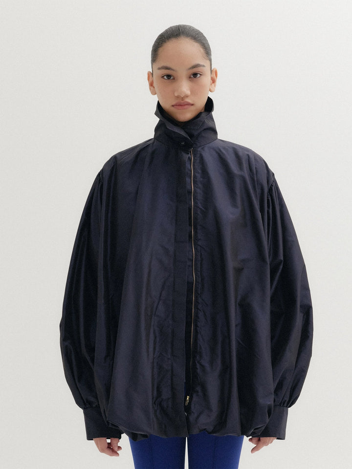 EENK High-Neck Volume Jumper - Navy