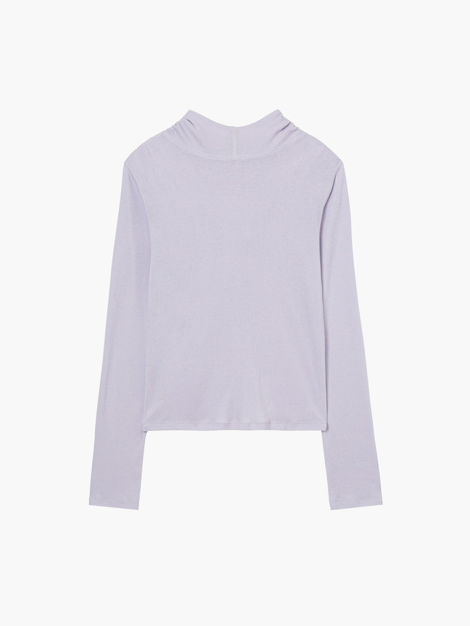 Margesherwood Highneck Hoodie Long Sleeve lavender