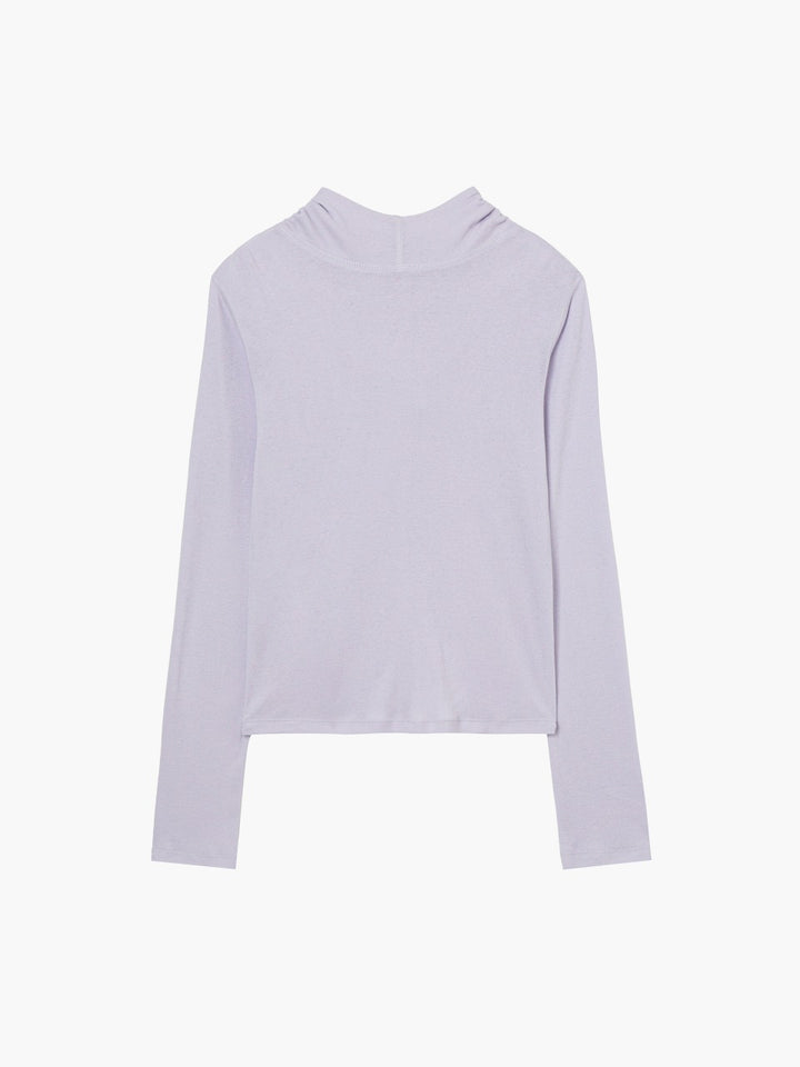 Margesherwood Highneck Hoodie Long Sleeve lavender