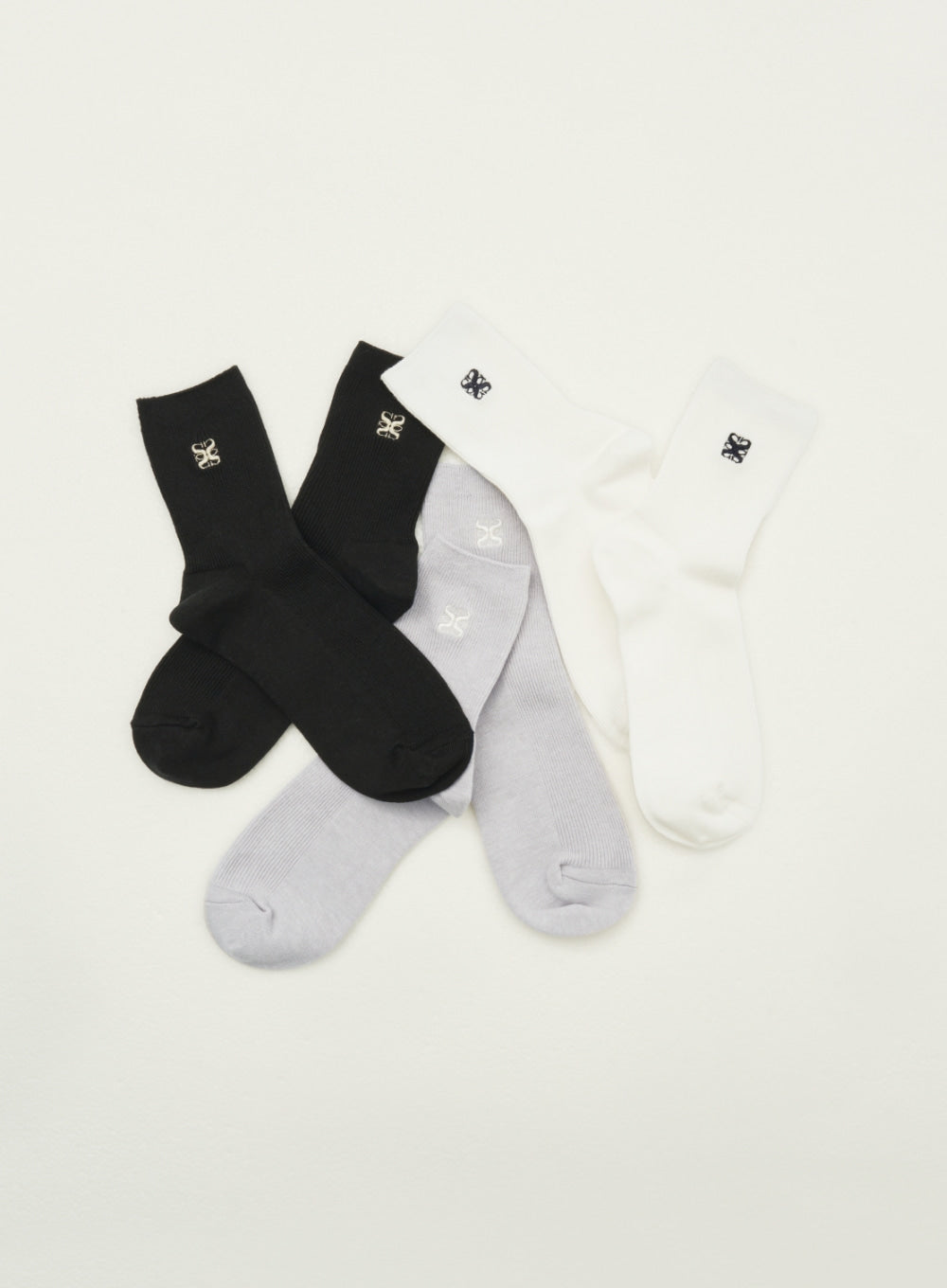 [satur] All day Satur Plain Socks