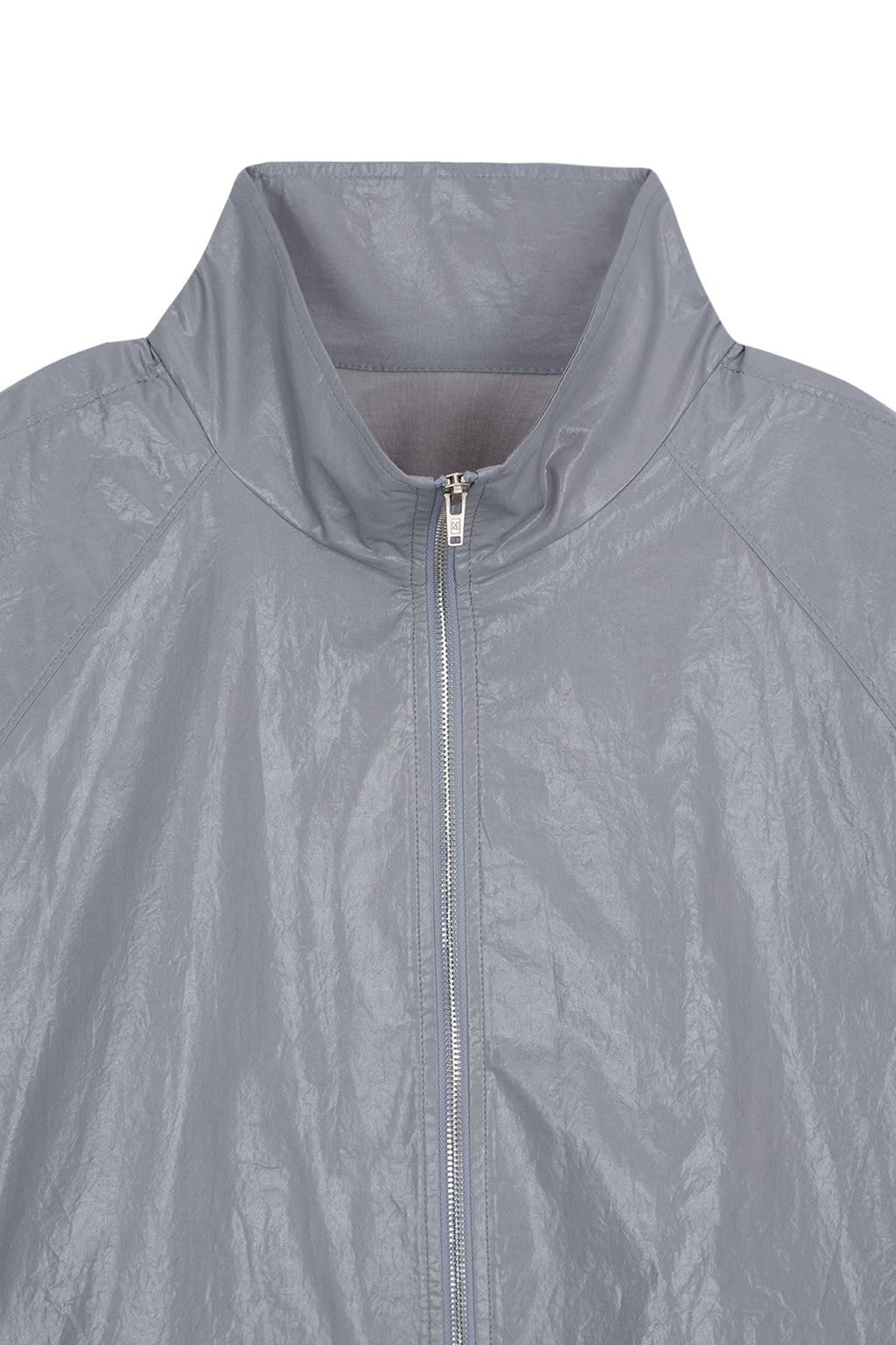 Matinkim Matin Kim Logo Coating Jumper For Men IN Dark Grey