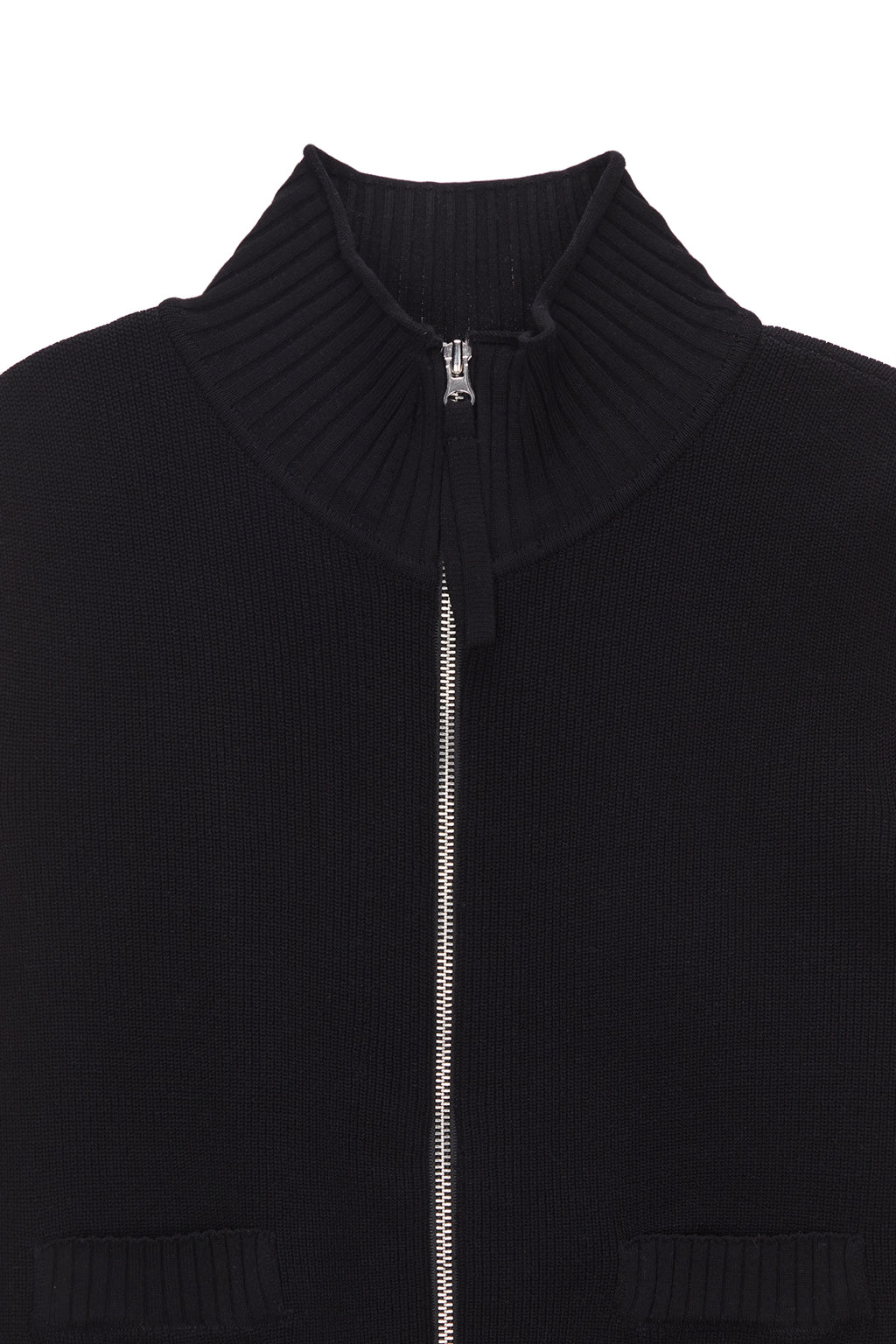 Matinkim Spell Point Stripe Knit Vest IN Black