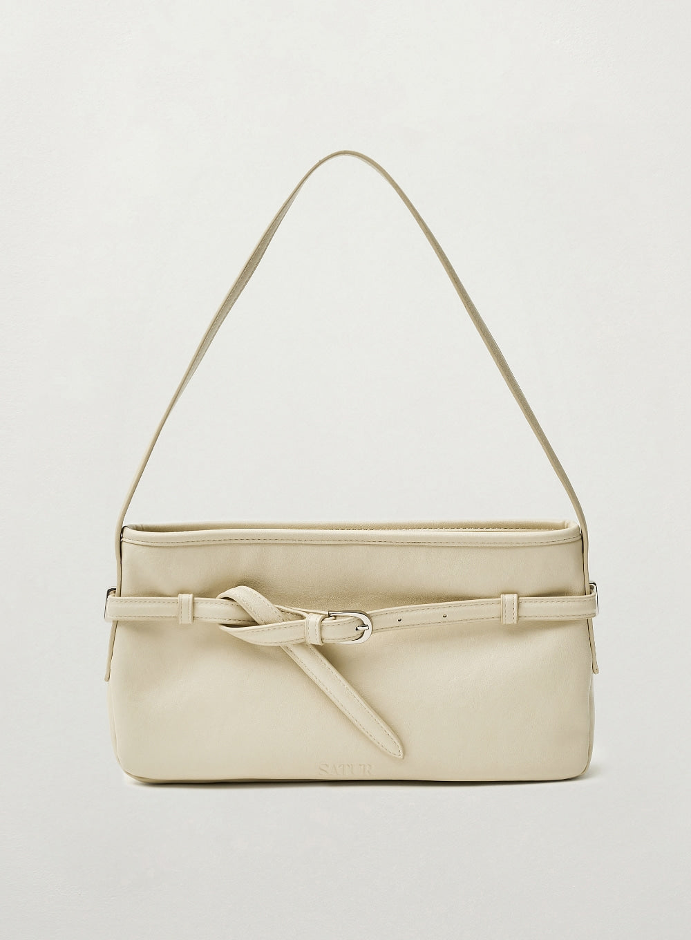 [satur] Belt Mini Shoulder Bag - Beige